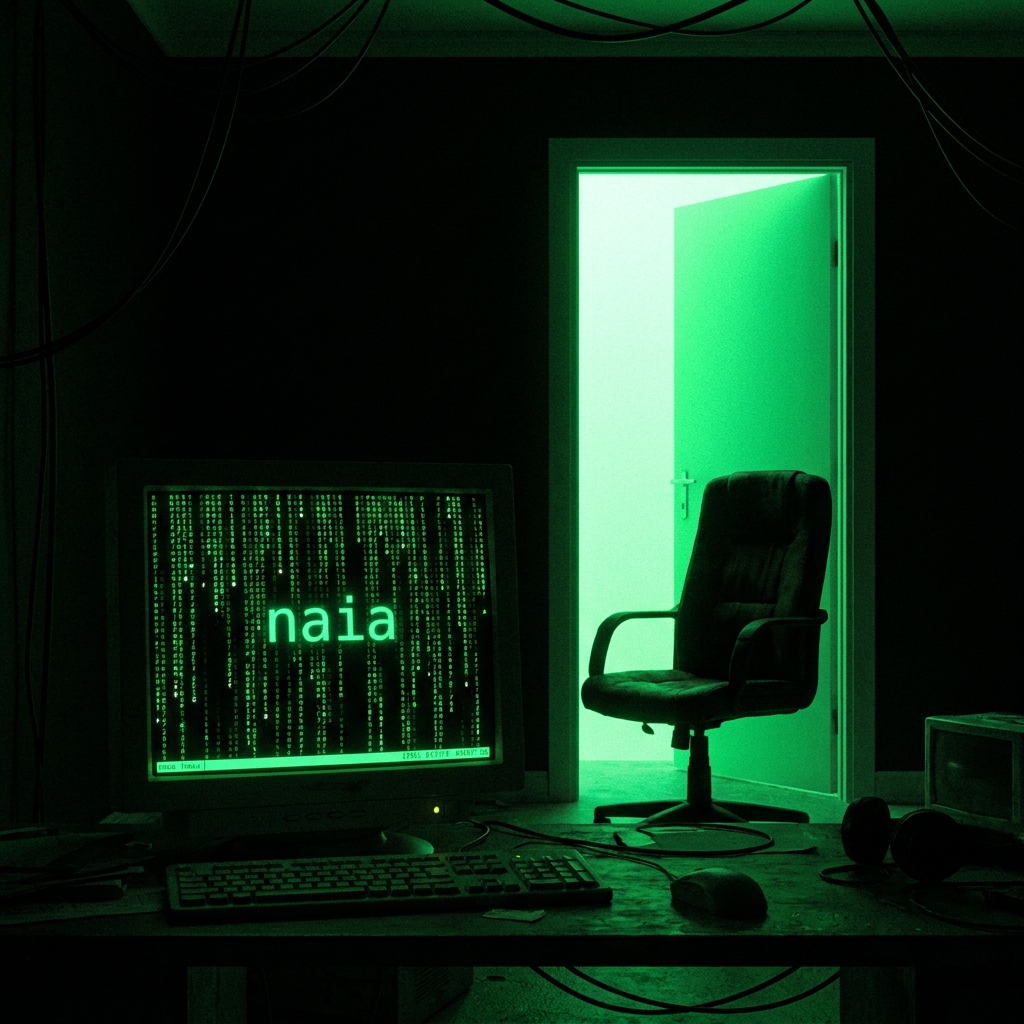 Sessao tmux com terminal Matrix